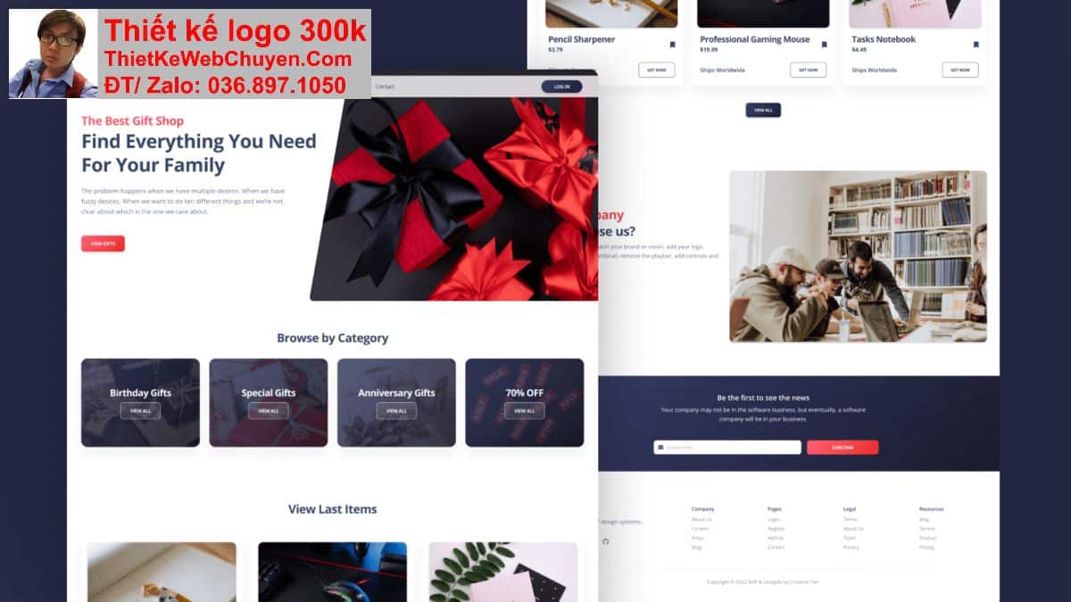 Thiết kế web công ty Ecommerce chuyên nghiệp Thiết kế web công ty Ecommerce chuyên nghiệp