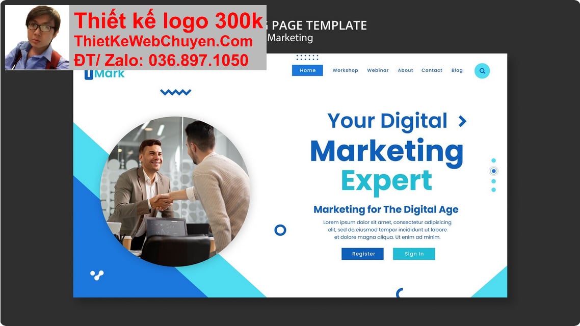 Thiết kế web công ty Ecommerce chuyên nghiệp