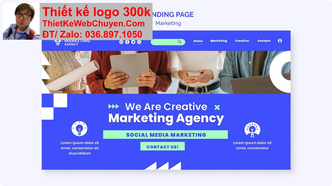 Thiết kế web công ty Ecommerce chuyên nghiệp