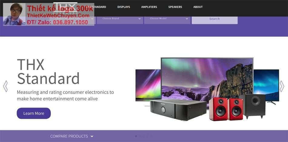 Thiết kế web công ty bán loa chuyên nghiệp Thiết kế web công ty bán loa chuyên nghiệp