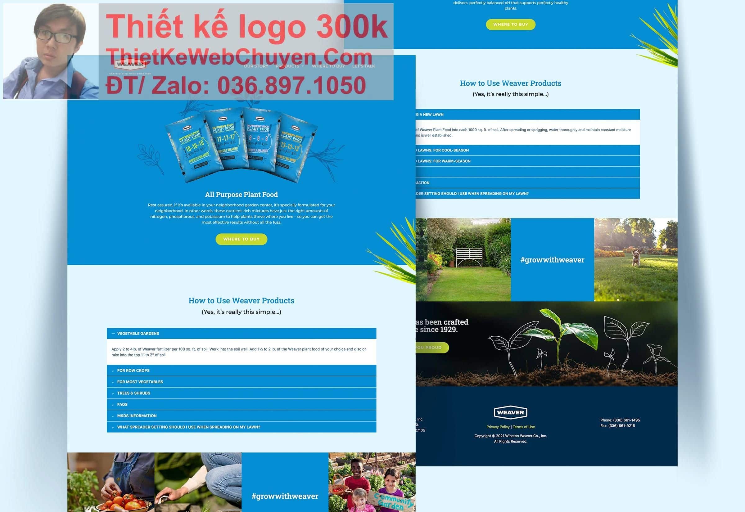 Thiết kế web công ty bán phân bón chuyên nghiệp Thiết kế web công ty bán phân bón chuyên nghiệp