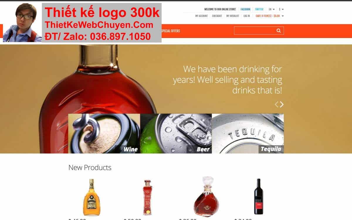 Thiết kế web công ty bia nước ngọt chuyên nghiệp Thiết kế web công ty bia nước ngọt chuyên nghiệp
