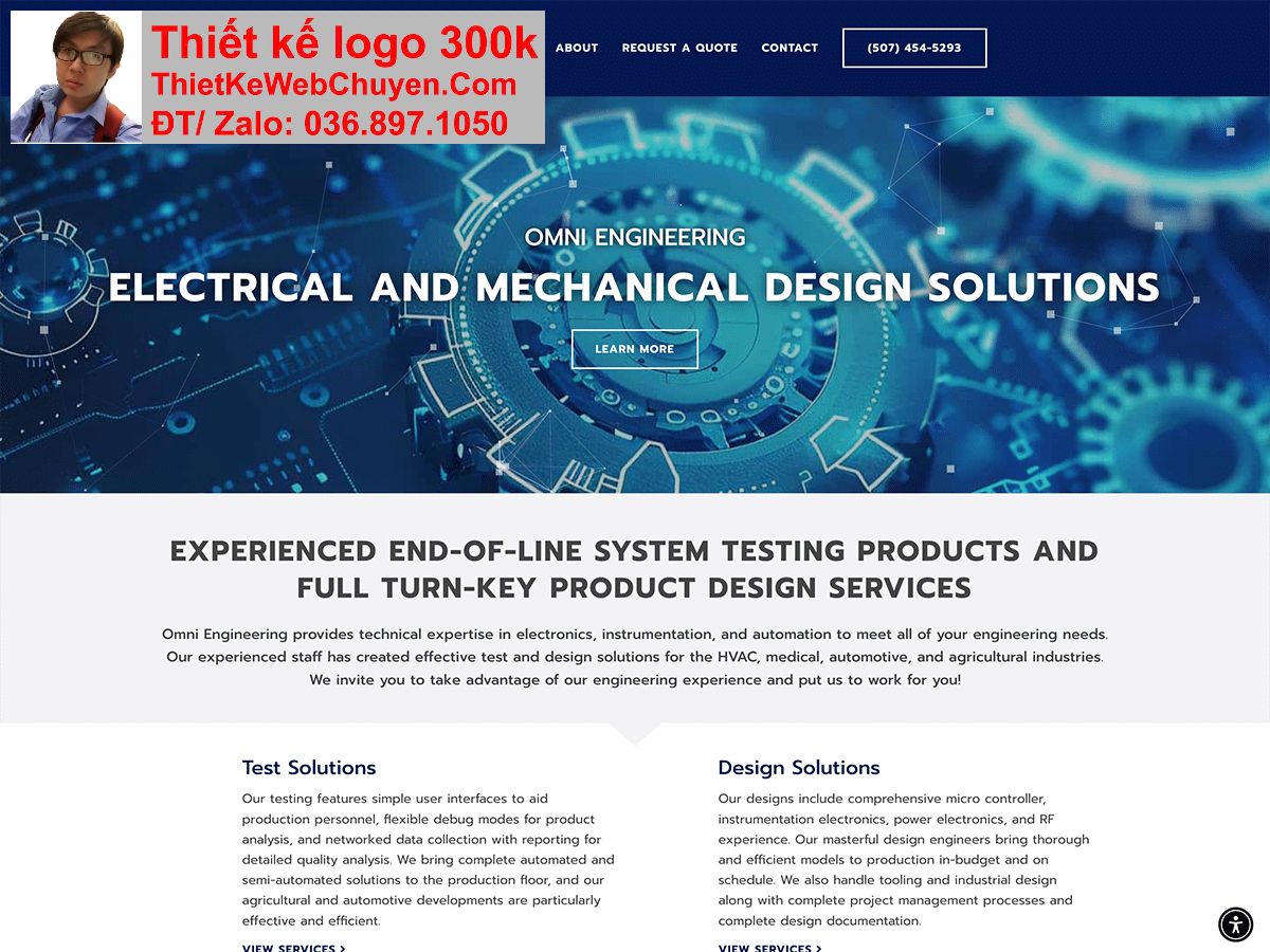 Thiết kế web công ty cơ khí chuyên nghiệp Thiết kế web công ty cơ khí chuyên nghiệp
