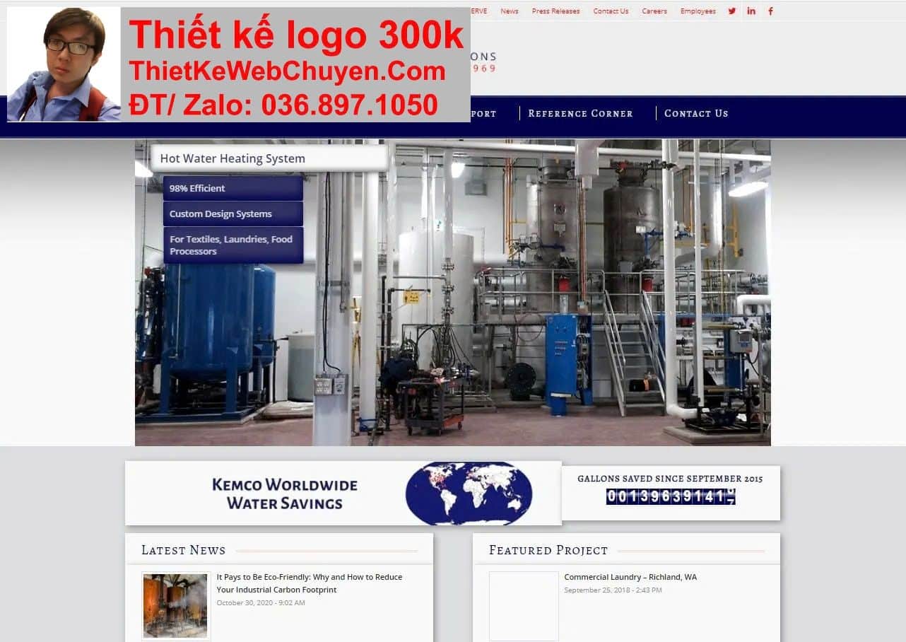 Thiết kế web công ty điện nước chuyên nghiệp Thiết kế web công ty điện nước chuyên nghiệp