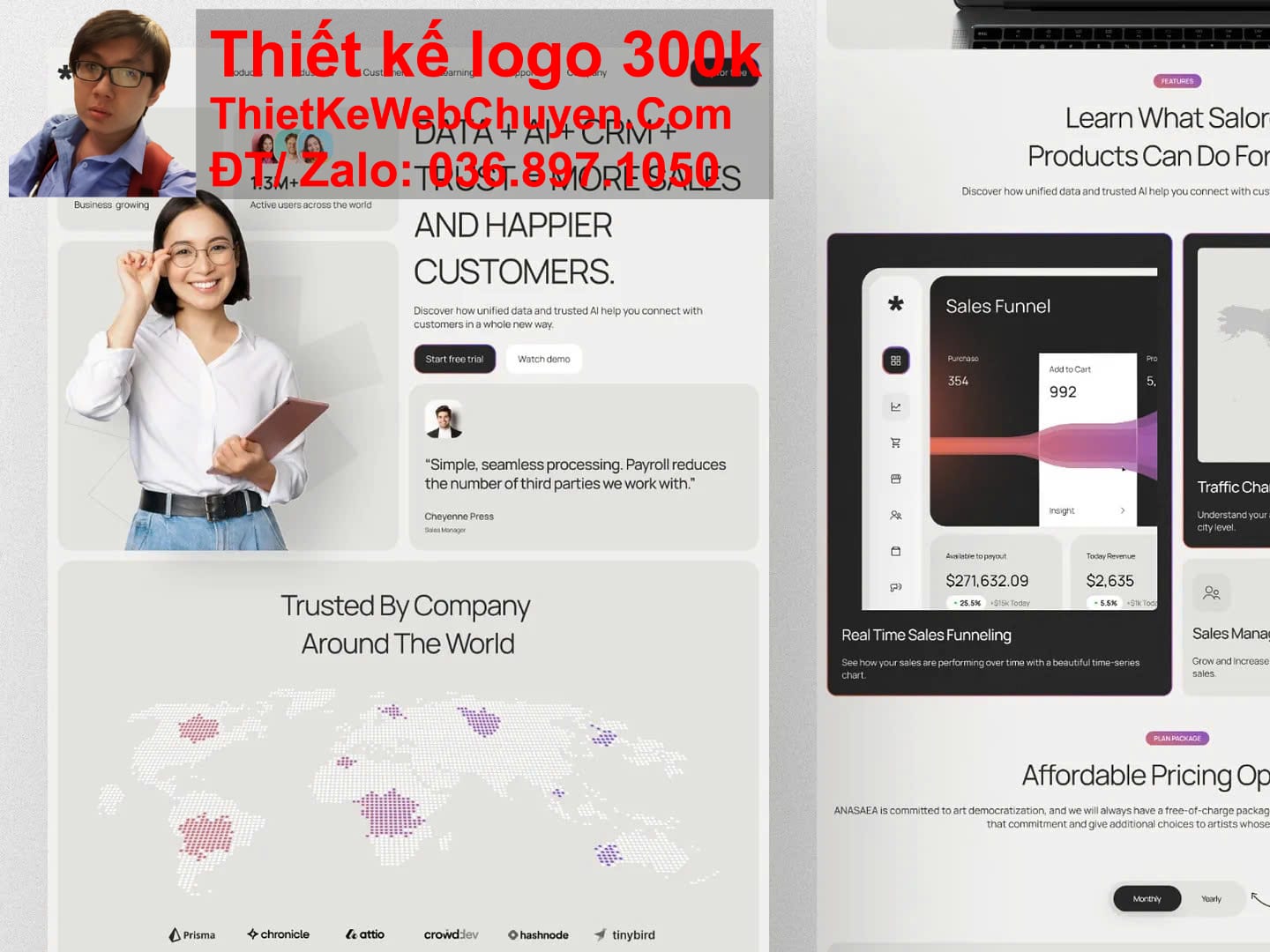 Thiết kế web công ty dữ liệu chuyên nghiệp Thiết kế web công ty dữ liệu chuyên nghiệp