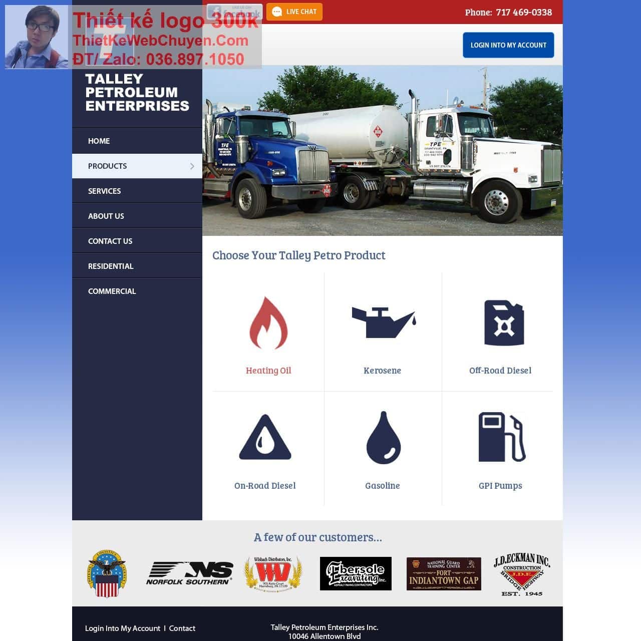 Thiết kế web công ty gas chuyên nghiệp Thiết kế web công ty gas chuyên nghiệp