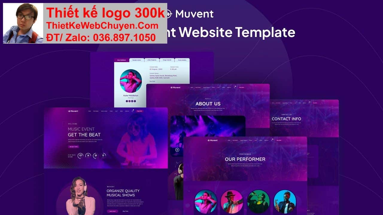 Thiết kế web công ty giải trí chuyên nghiệp Thiết kế web công ty giải trí chuyên nghiệp