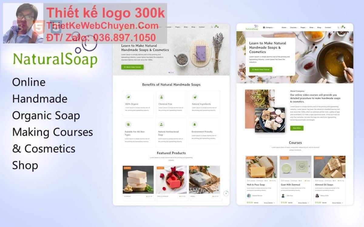 Thiết kế web công ty hóa mỹ phẩm chuyên nghiệp Thiết kế web công ty hóa mỹ phẩm chuyên nghiệp