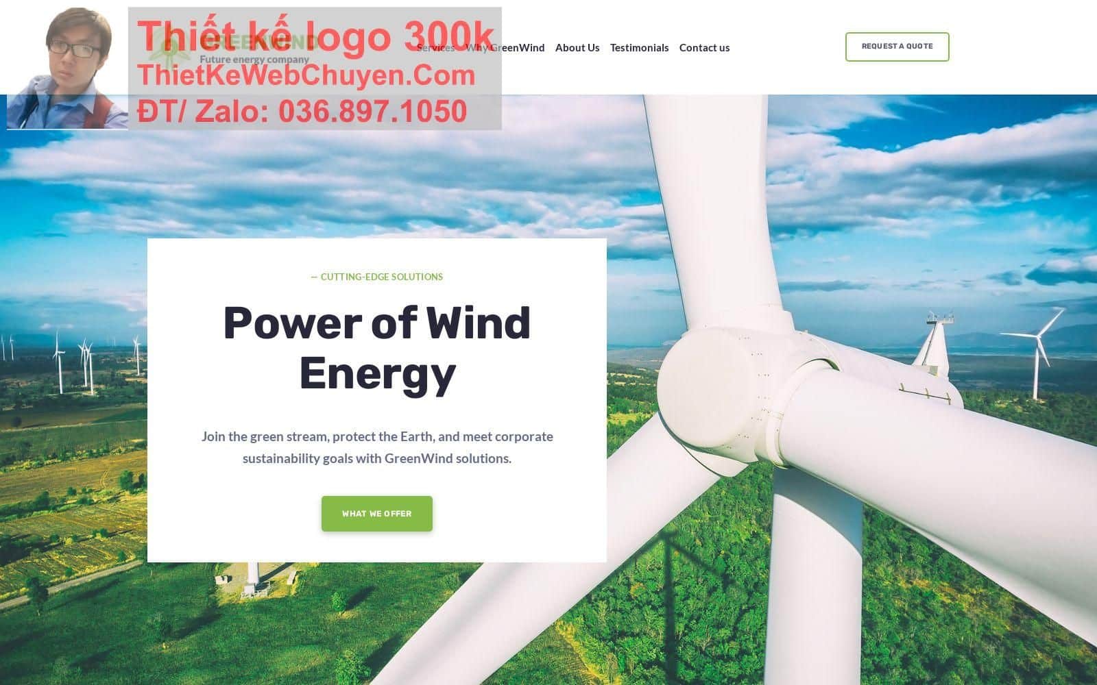 Thiết kế web công ty năng lượng mặt trời solar chuyên nghiệp Thiết kế web công ty năng lượng mặt trời solar chuyên nghiệp