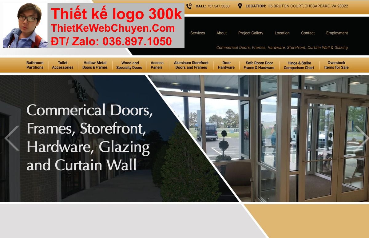 Thiết kế web công ty nhôm kính chuyên nghiệp Thiết kế web công ty nhôm kính chuyên nghiệp