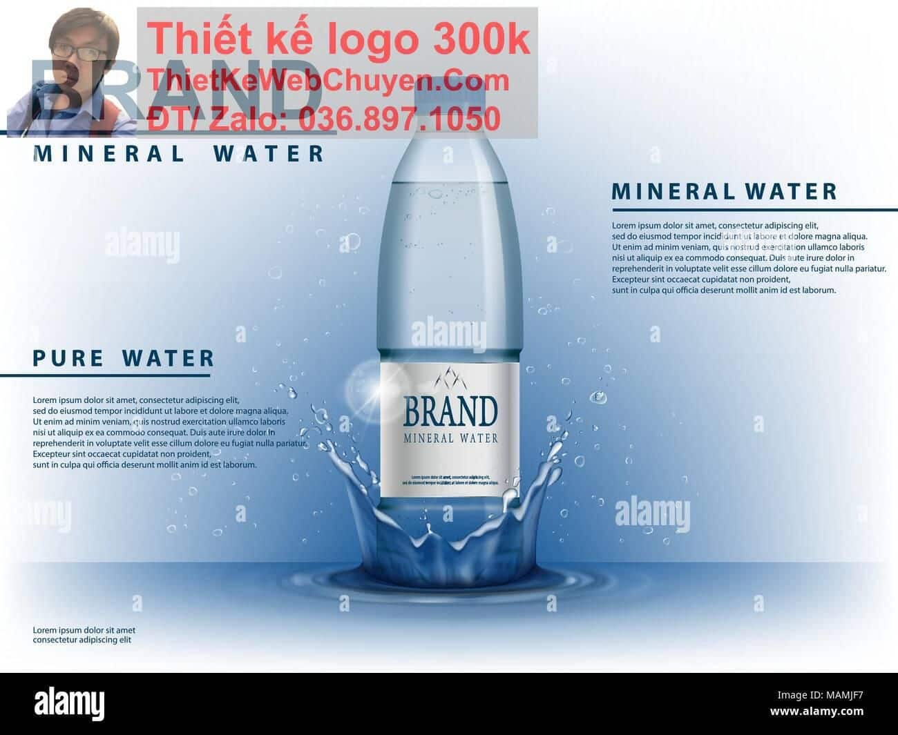 Thiết kế web công ty nước khoáng đóng chai chuyên nghiệp Thiết kế web công ty nước khoáng đóng chai chuyên nghiệp