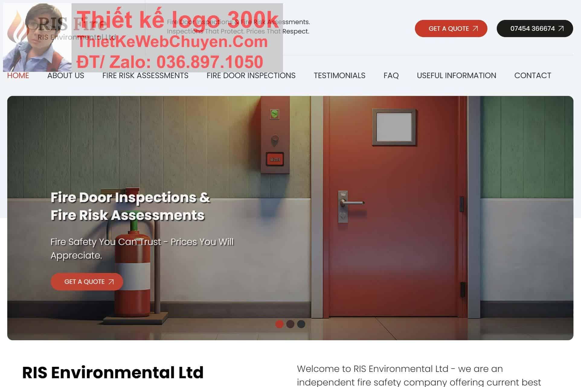 Thiết kế web công ty thi công cơ điện PCCC chuyên nghiệp Thiết kế web công ty thi công cơ điện PCCC chuyên nghiệp