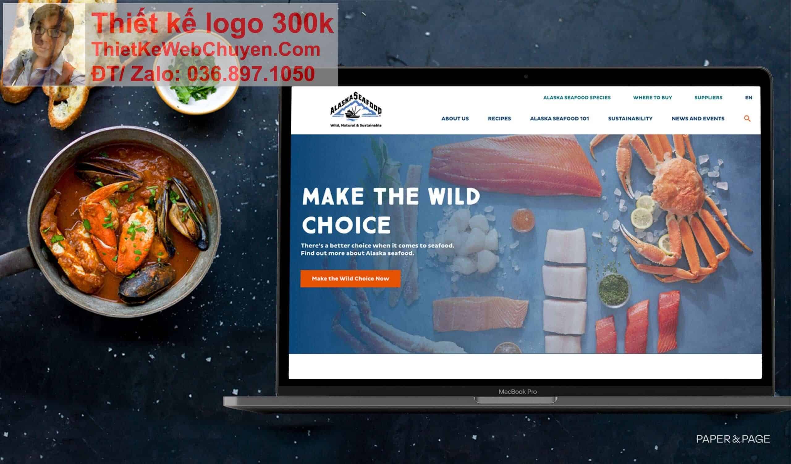Thiết kế web công ty thủy sản chuyên nghiệp Thiết kế web công ty thủy sản chuyên nghiệp