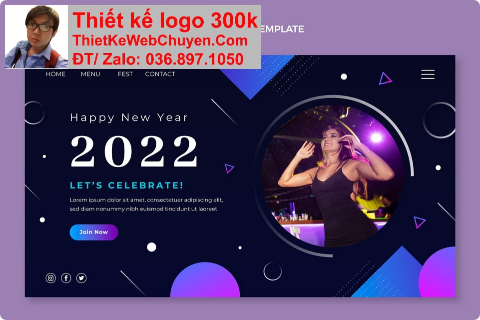 Thiết kế web công ty tổ chức sự kiện chuyên nghiệp