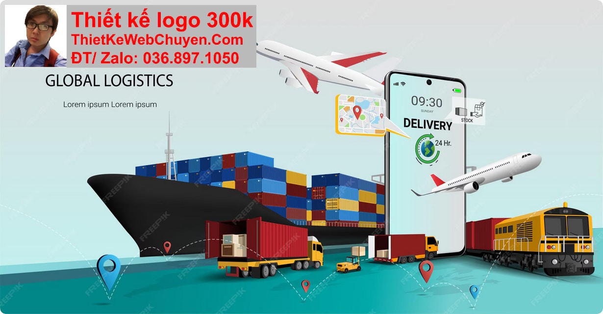 Thiết kế web công ty vận tải logistics chuyên nghiệp
