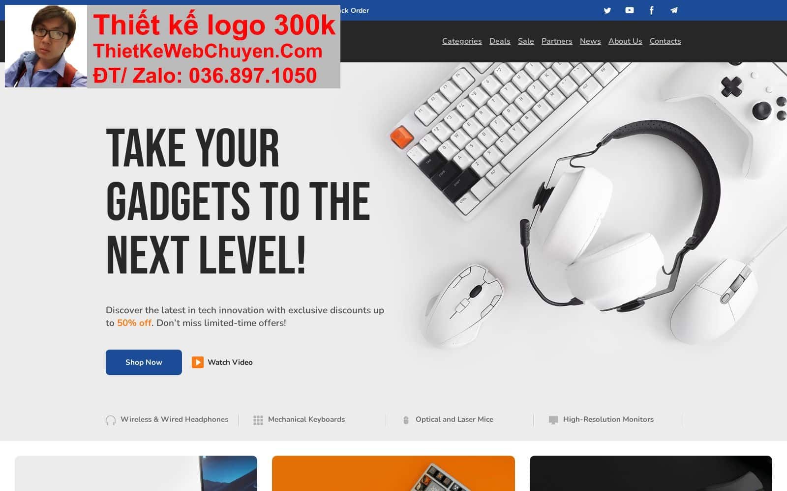 Thiết kế web cửa hàng điện máy chuyên nghiệp Thiết kế web cửa hàng điện máy chuyên nghiệp