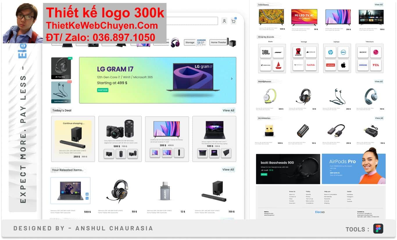 Thiết kế web cửa hàng điện máy chuyên nghiệp Thiết kế web cửa hàng điện máy chuyên nghiệp