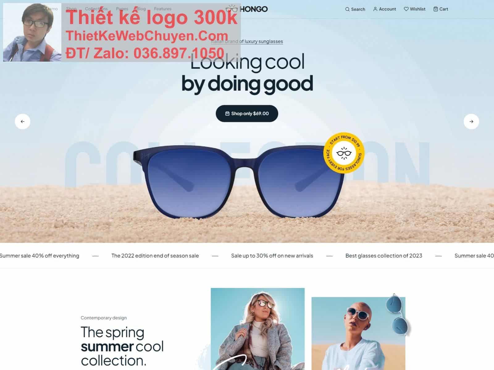 Thiết kế web cửa hàng mắt kính chuyên nghiệp Thiết kế web cửa hàng mắt kính chuyên nghiệp