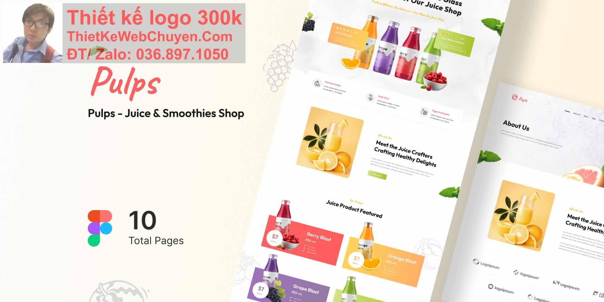 Thiết kế web cửa hàng nước ép sinh tố chuyên nghiệp Thiết kế web cửa hàng nước ép sinh tố chuyên nghiệp
