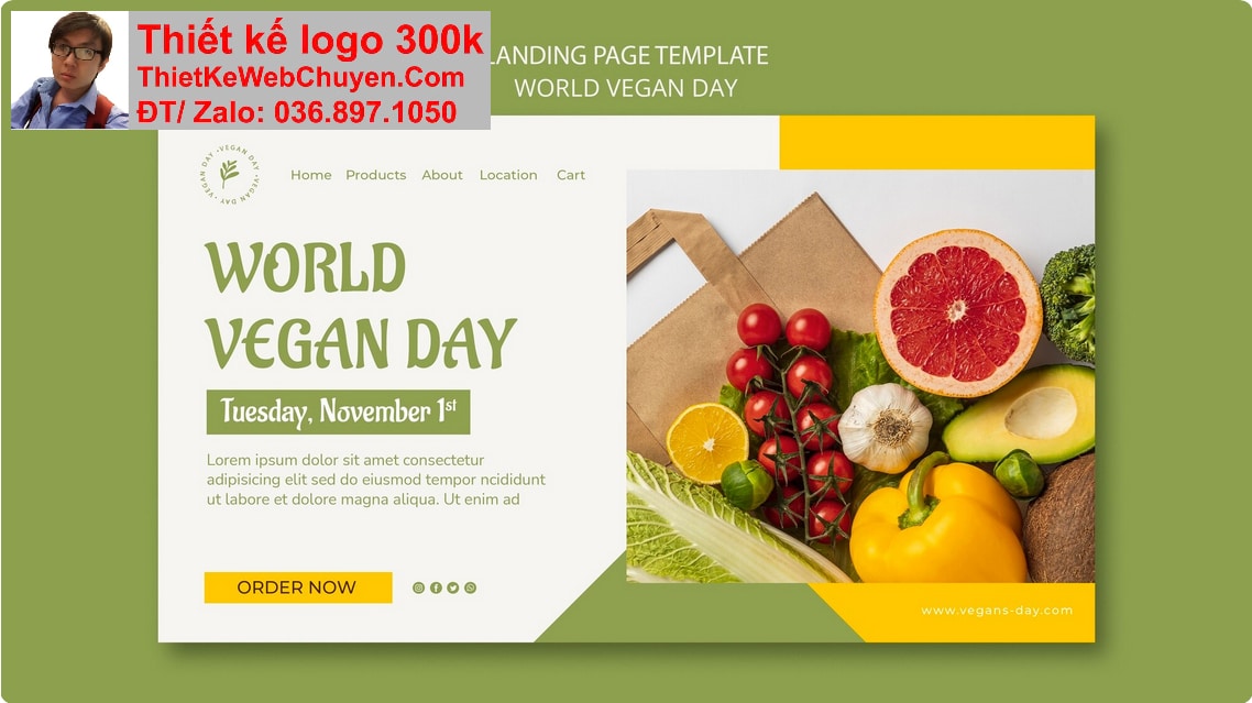 Thiết kế web cửa hàng trái cây tươi chuyên nghiệp