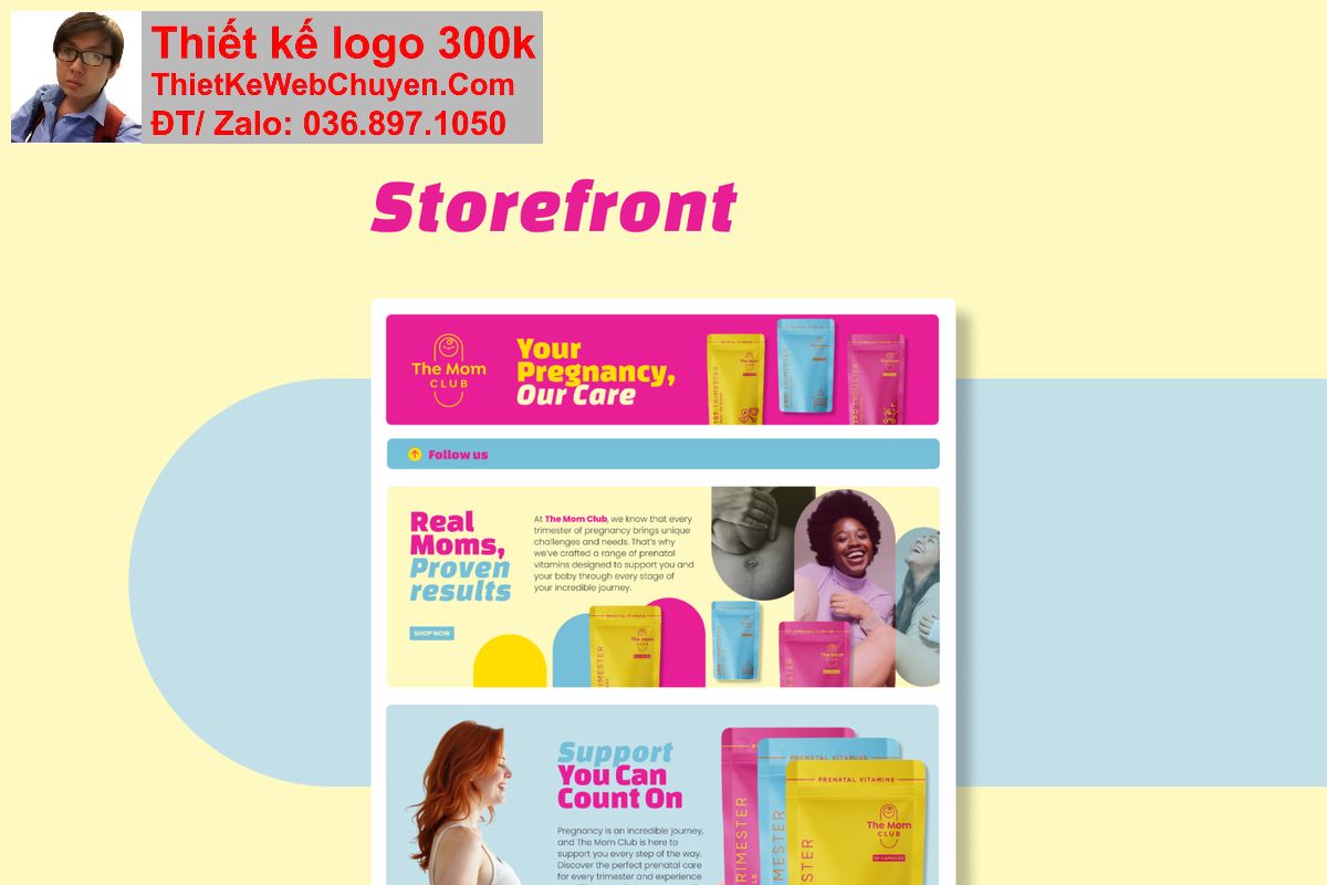 Thiết kế web dịch vụ chăm sóc mẹ và bé chuyên nghiệp Thiết kế web dịch vụ chăm sóc mẹ và bé chuyên nghiệp