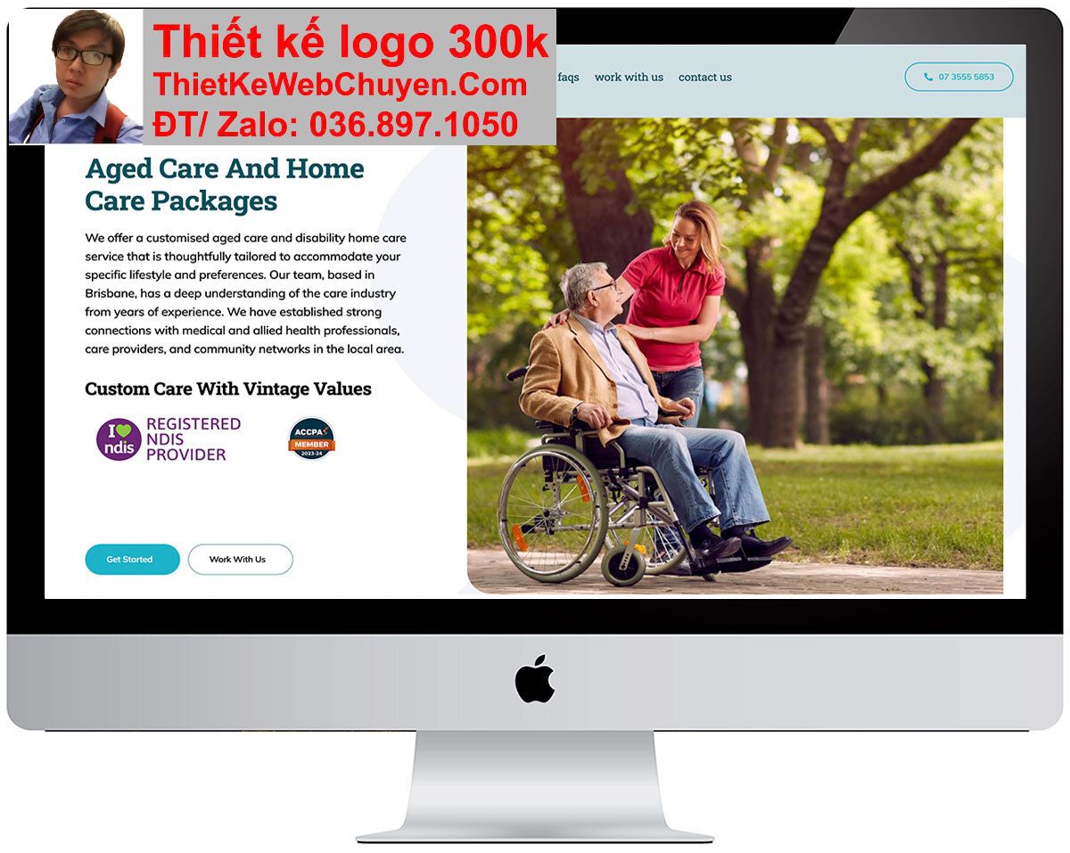 Thiết kế web dịch vụ chăm sóc sức khỏe tại nhà chuyên nghiệp Thiết kế web dịch vụ chăm sóc sức khỏe tại nhà chuyên nghiệp