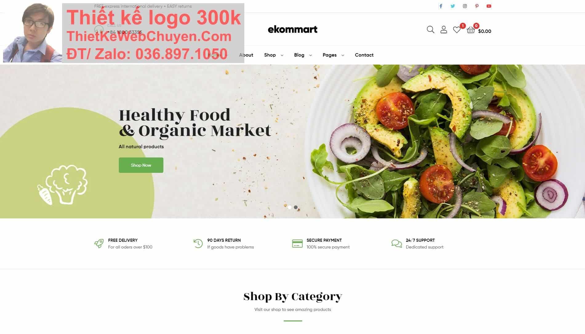 Thiết kế web dịch vụ nấu ăn chuyên nghiệp Thiết kế web dịch vụ nấu ăn chuyên nghiệp
