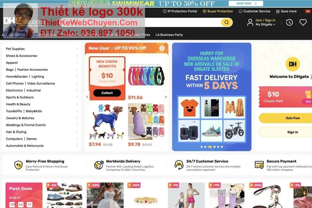 Thiết kế web dịch vụ order hàng trung quốc chuyên nghiệp Thiết kế web dịch vụ order hàng trung quốc chuyên nghiệp