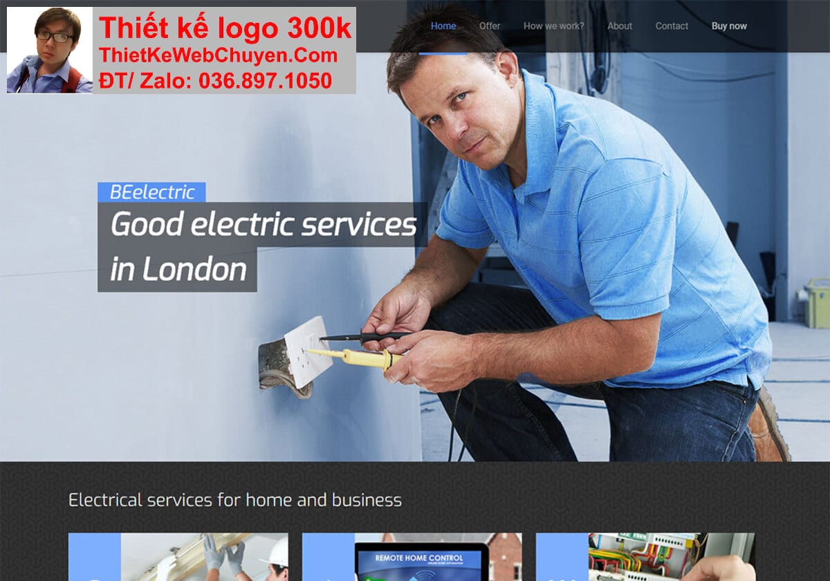 Thiết kế web dịch vụ sửa điện lạnh chuyên nghiệp Thiết kế web dịch vụ sửa điện lạnh chuyên nghiệp