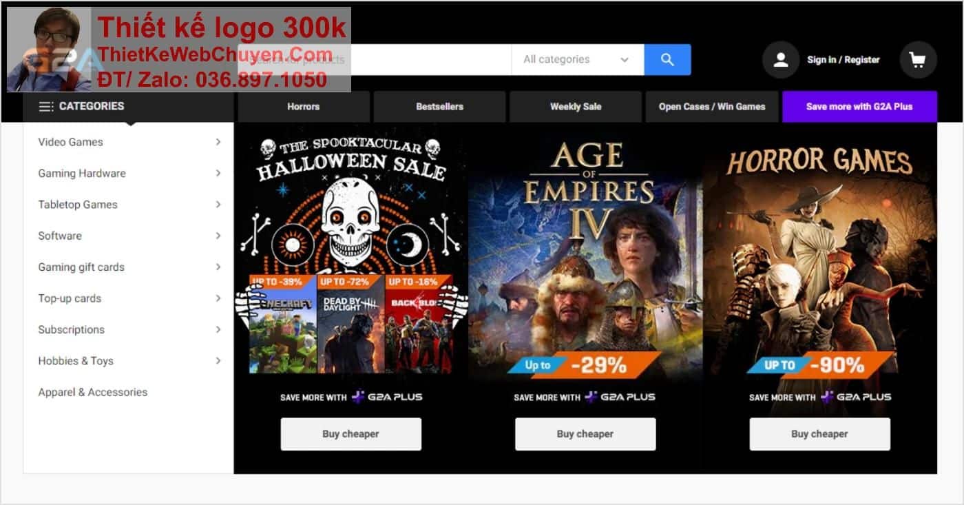 Thiết kế web game chuyên nghiệp Thiết kế web game chuyên nghiệp