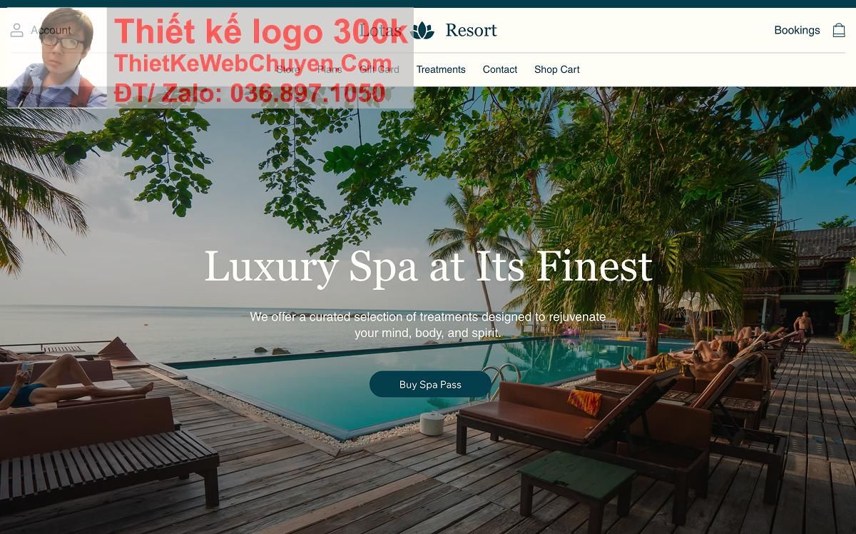 Thiết kế web khách sạn nhà nghỉ resort chuyên nghiệp Thiết kế web khách sạn nhà nghỉ resort chuyên nghiệp