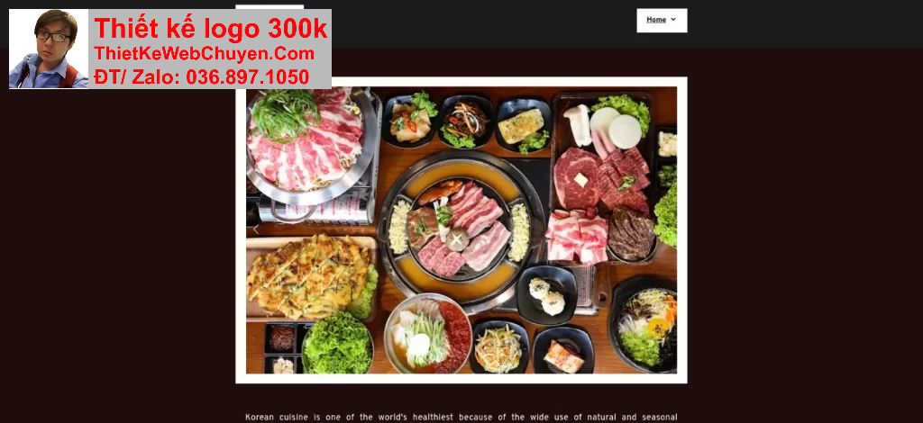 Thiết kế web nhà hàng Buffee BBQ chuyên nghiệp Thiết kế web nhà hàng Buffee BBQ chuyên nghiệp