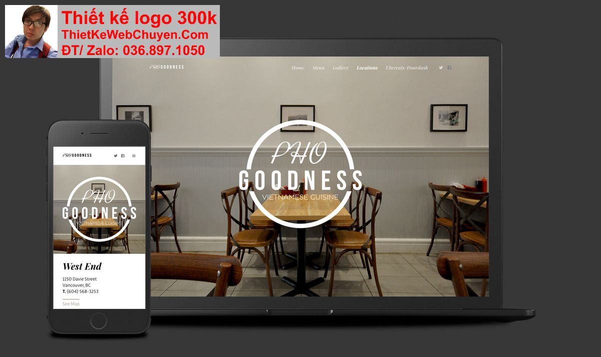 thiết kế web quán phở bò gà chuyên nghiệp thiết kế web quán phở bò gà chuyên nghiệp