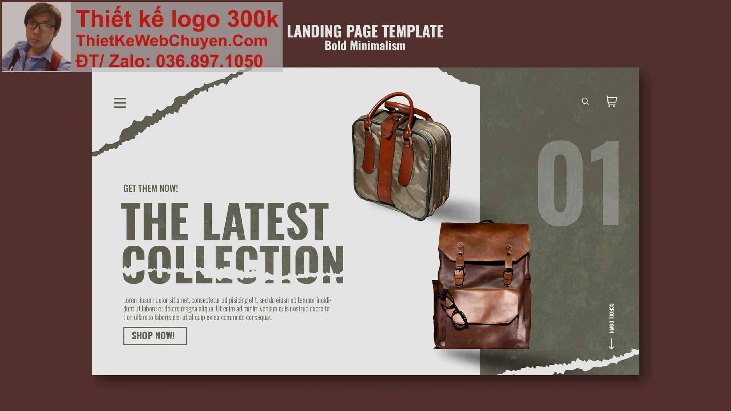 Thiết kế web shop bán balo chuyên nghiệp Thiết kế web shop bán balo chuyên nghiệp