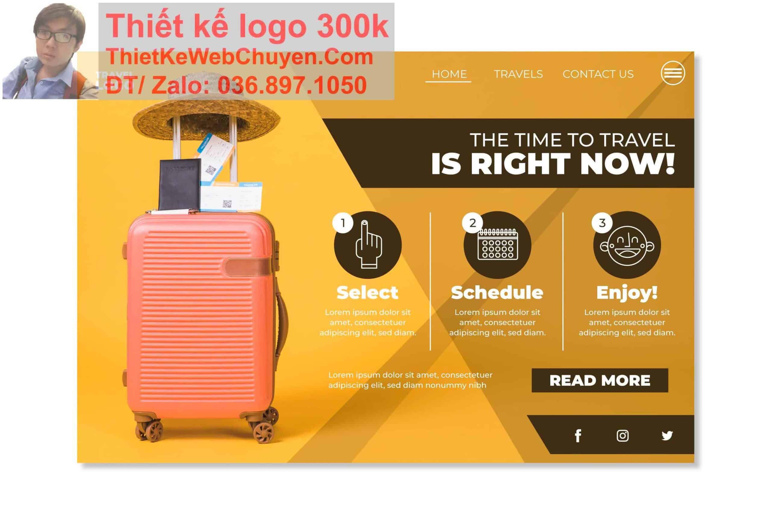 Thiết kế web shop bán vali kéo chuyên nghiệp Thiết kế web shop bán vali kéo chuyên nghiệp