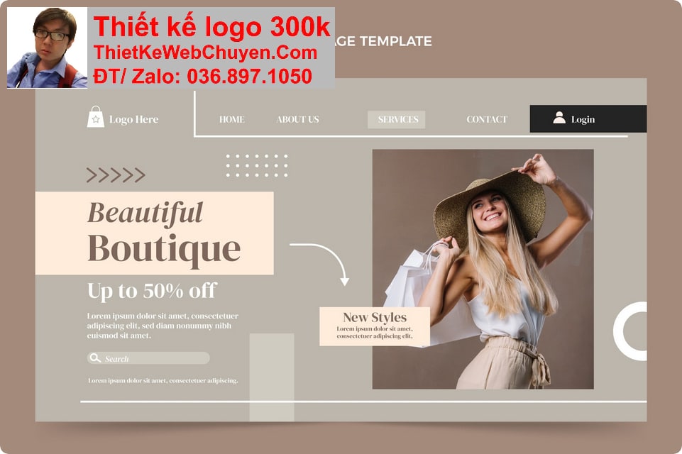 Thiết kế web shop thời trang chuyên nghiệp Thiết kế web shop thời trang chuyên nghiệp