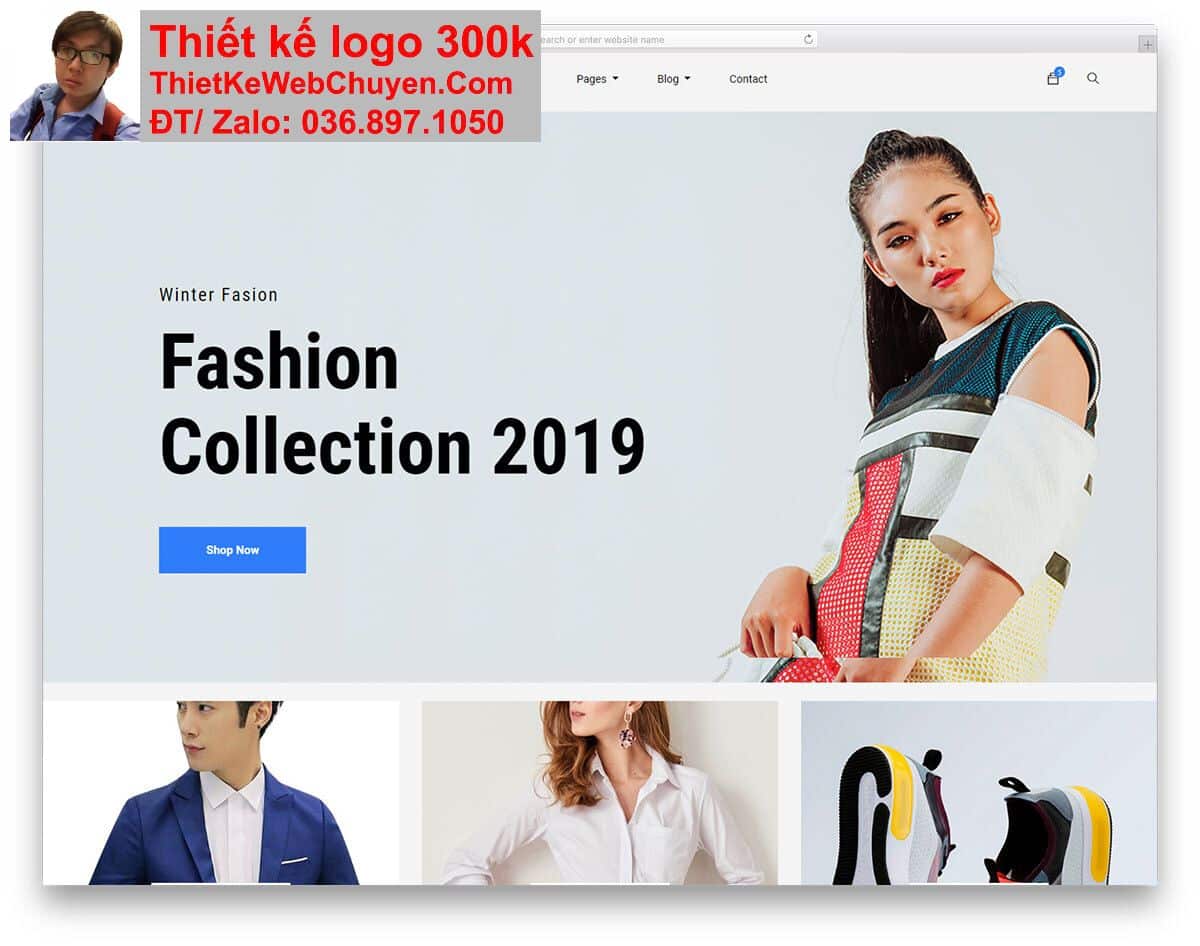 Thiết kế web shop thời trang chuyên nghiệp Thiết kế web shop thời trang chuyên nghiệp