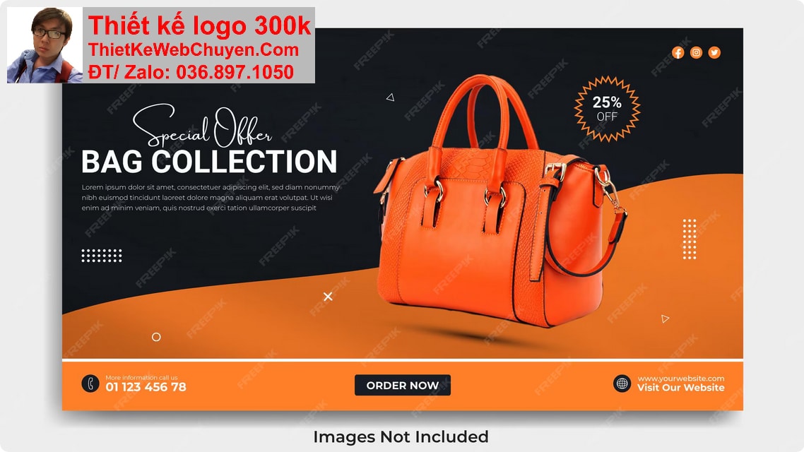 Thiết kế web shop túi xách chuyên nghiệp