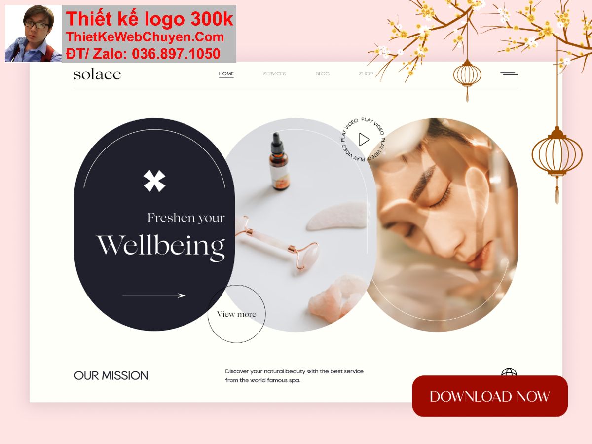Thiết kế web spa chuyên nghiệp Thiết kế web spa chuyên nghiệp