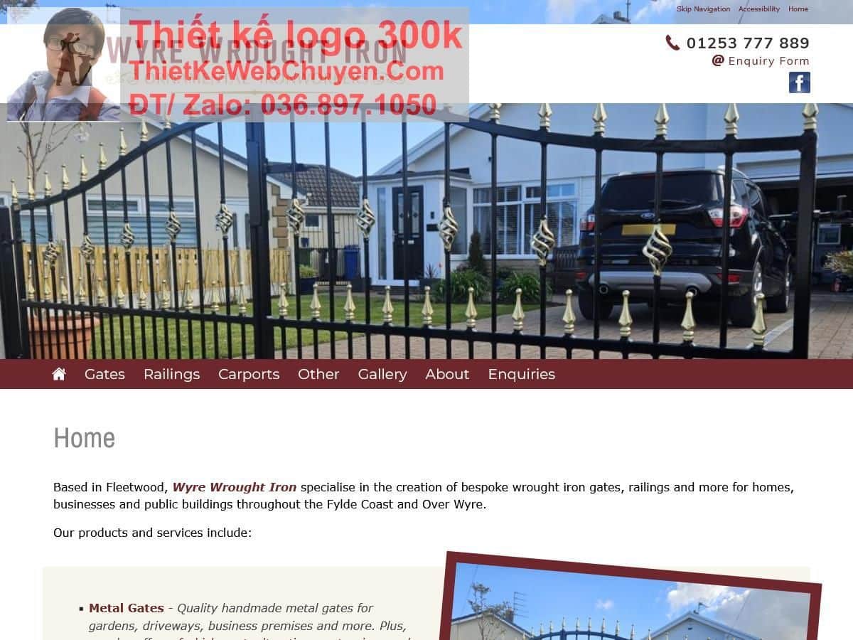 Thiết kế web thi công Cửa cổng sắt chuyên nghiệp Thiết kế web thi công Cửa cổng sắt chuyên nghiệp