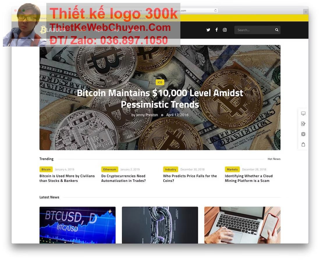 thiết kế web tin tức tiền ảo chuyên nghiệp thiết kế web tin tức tiền ảo chuyên nghiệp