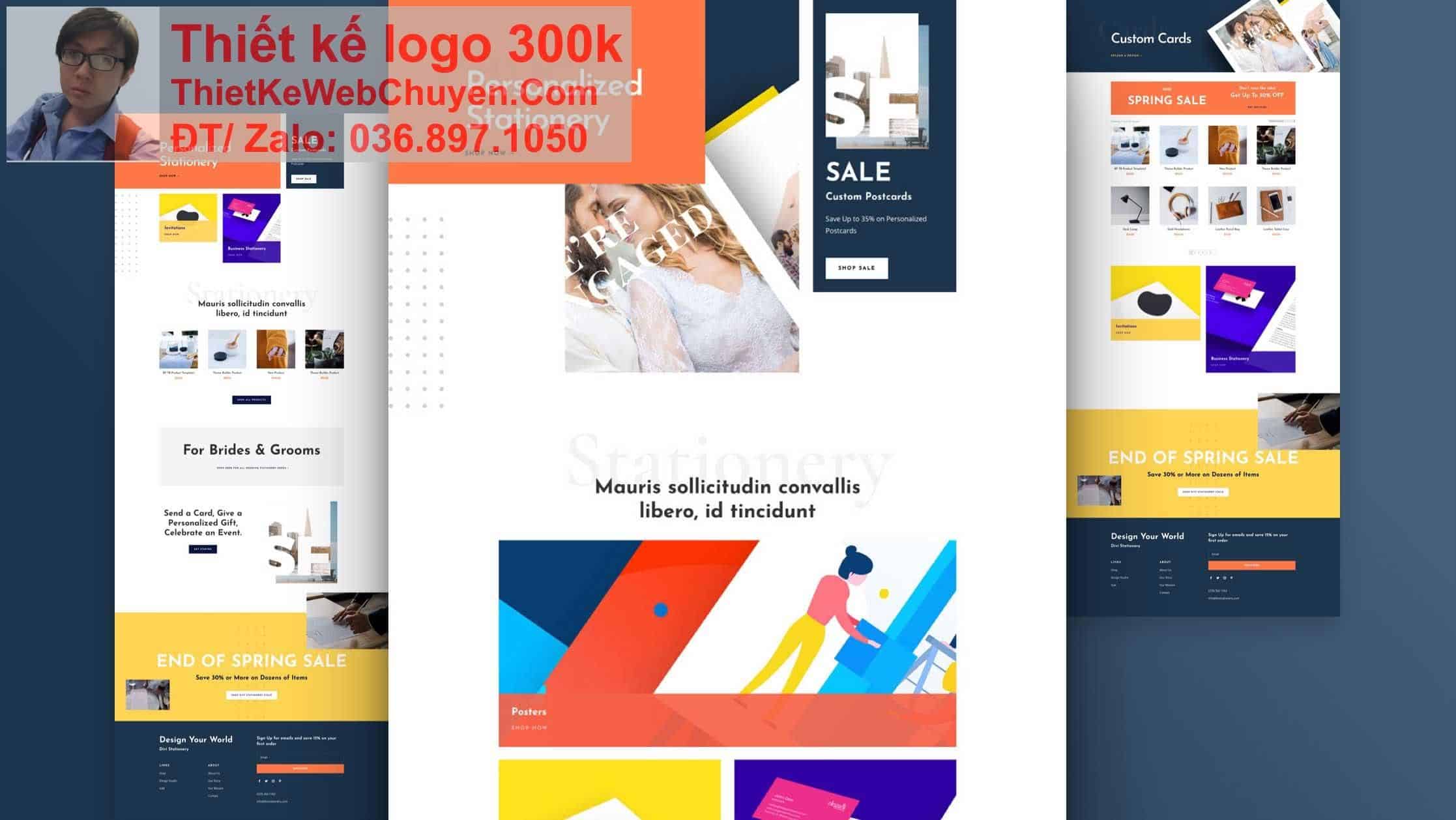 Thiết kế web văn phòng phẩm chuyên nghiệp Thiết kế web văn phòng phẩm chuyên nghiệp