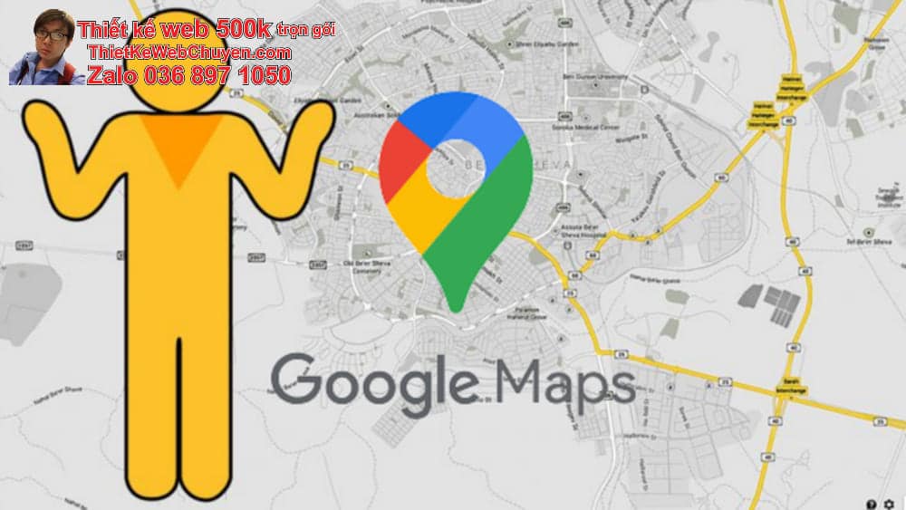 Tạo bản đồ Google Map cửa hàng bán yến sào