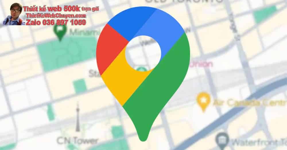 Tạo bản đồ Google Map cửa hàng bán trái cây