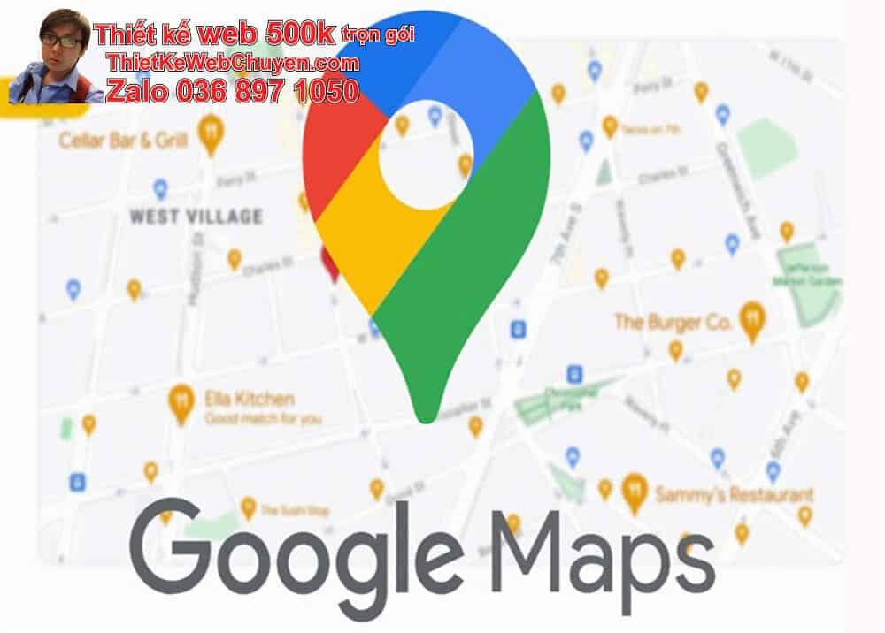 Tạo bản đồ Google Map cửa hàng Bán sách