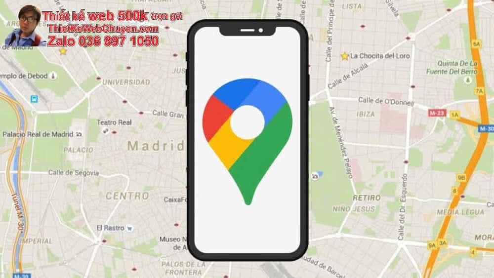 Tạo bản đồ Google Map cửa hàng bán đồ phong thủy