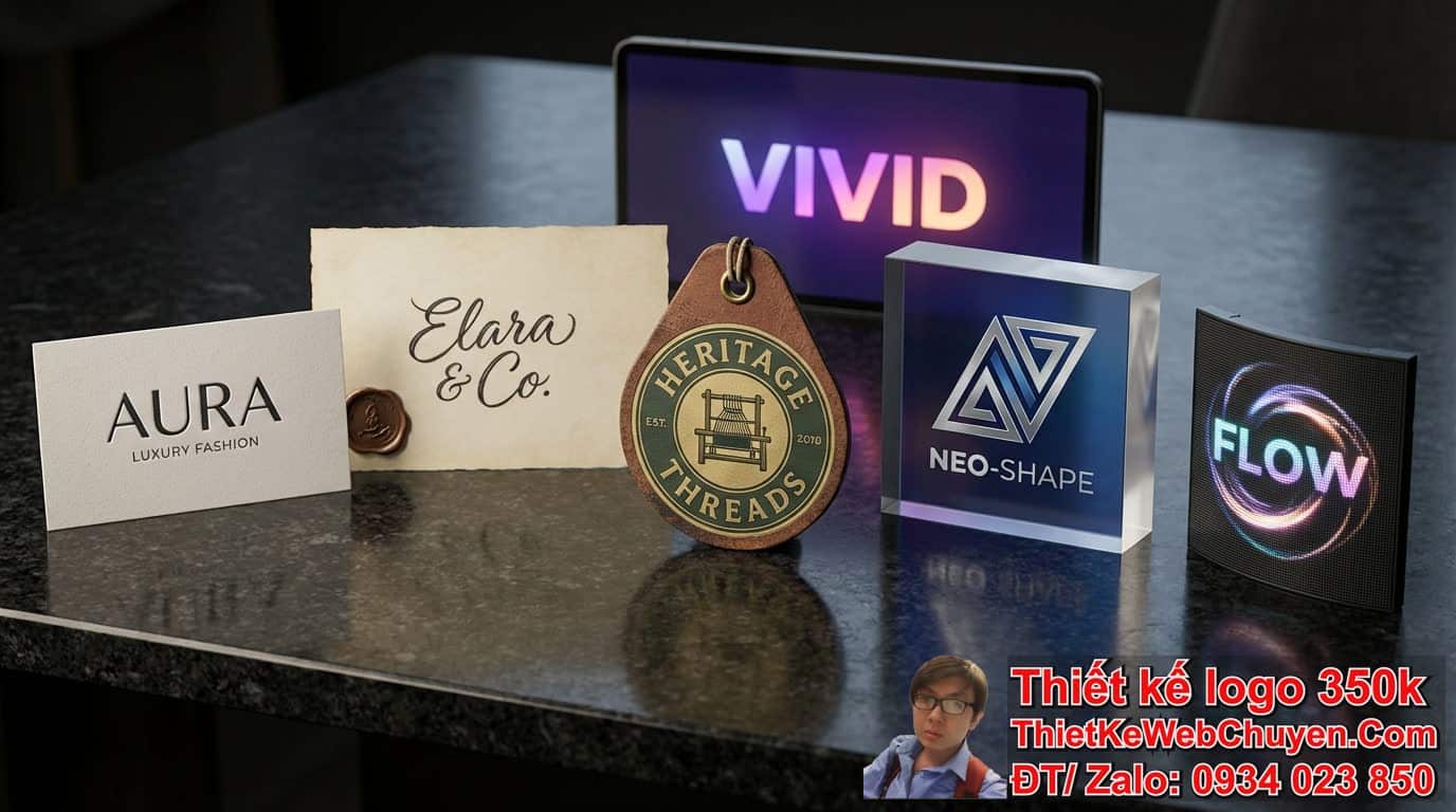 Các xu hướng logo fashion nổi bật hiện nay là gì?