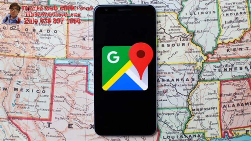 tạo bản đồ Google Map cửa hàng bán quần áo thời trang