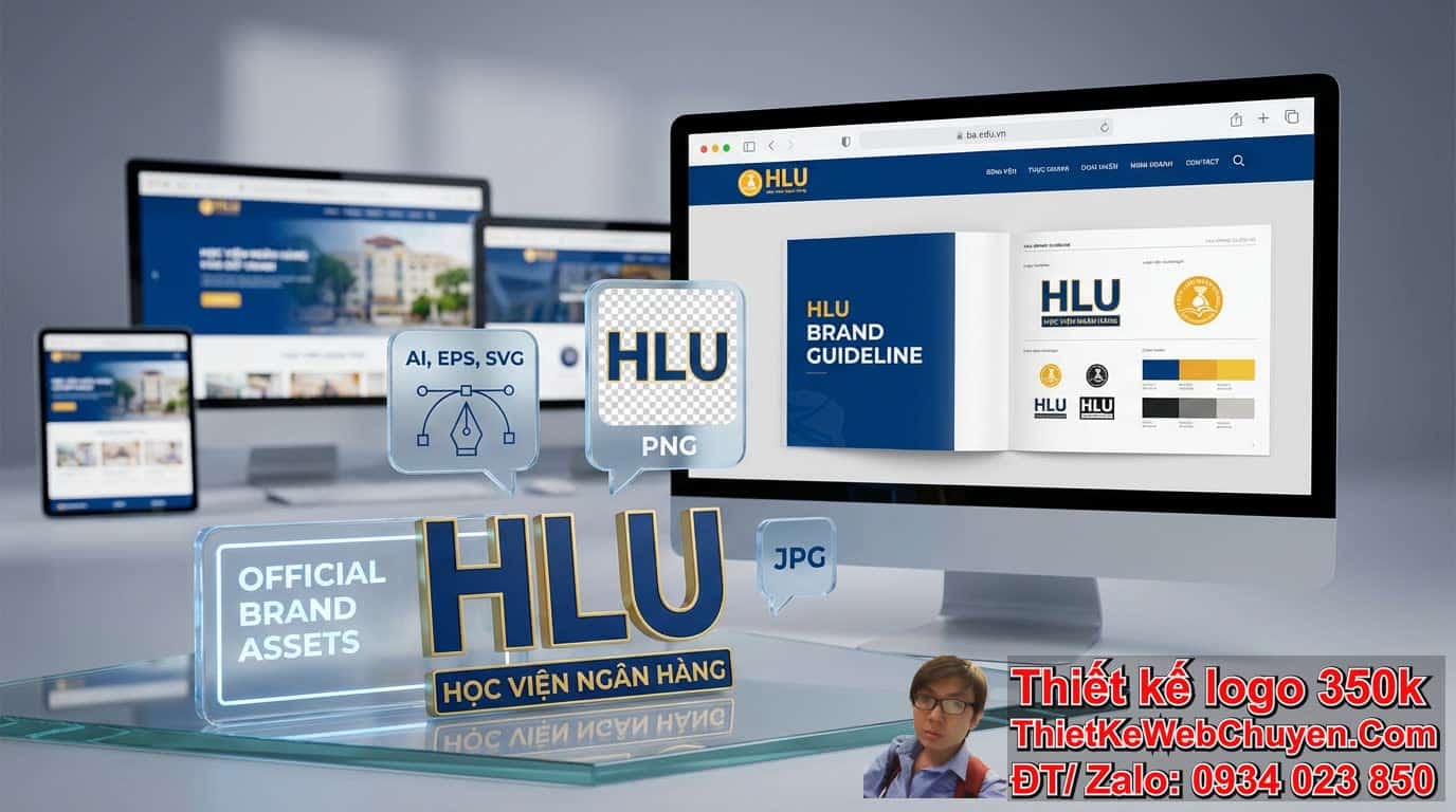 Làm thế nào để tải và sử dụng logo HLU chuẩn?