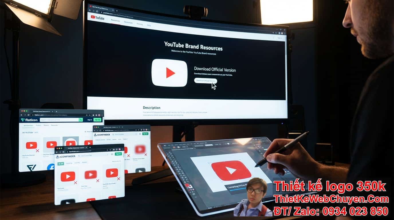 Làm thế nào để tải xuống logo youtube png chất lượng cao nhất?